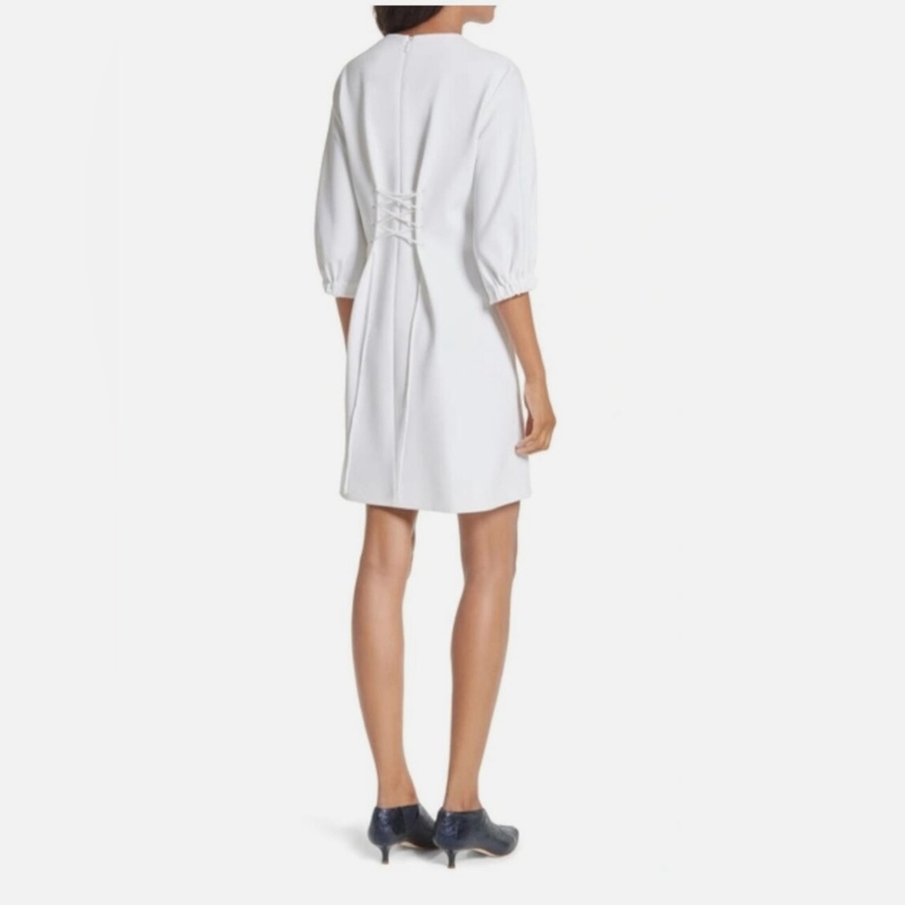 Tibi Silk Corset Back Dress